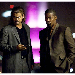Colin Farrell as Det. Sonny Crockett and Jamie Foxx as Det. Ricardo Tubbs in Universal Pictures' Miami Vice (2006)