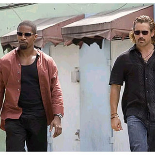 Jamie Foxx as Det. Ricardo Tubbs and Colin Farrell as Det. Sonny Crockett in Universal Pictures' Miami Vice (2006)
