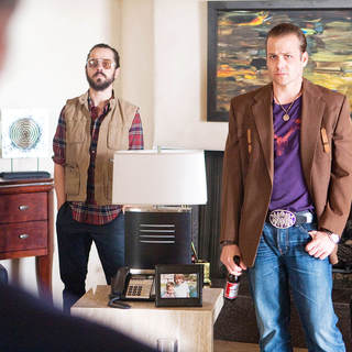 Giovanni Ribisi stars as Wayne Beering and Gabriel Macht stars as Buck Dolby in Paramount Vantage's Middle Men (2010)