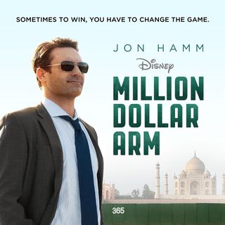 Poster of Walt Disney Pictures' Million Dollar Arm (2014)