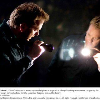 Kiefer Sutherland stars as Ben Carson in The 20th Century Fox's Mirrors (2008). Photo credit by Toni Salabasev.