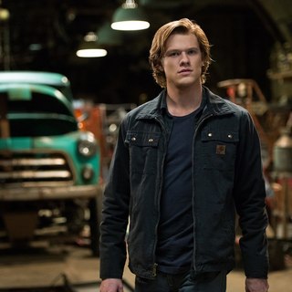 Lucas Till stars as Tripp in Paramount Pictures' Monster Trucks (2017)