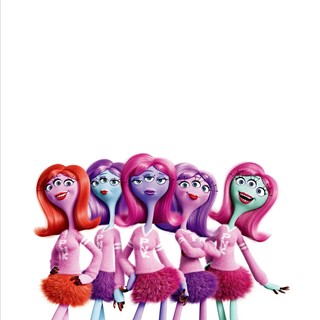 Carrie Williams, Heather Olson, Taylor Holbrook, Crystal Du Bois, Naomi Jackson and Britney Davis from Walt Disney Pictures' Monsters University (2013)