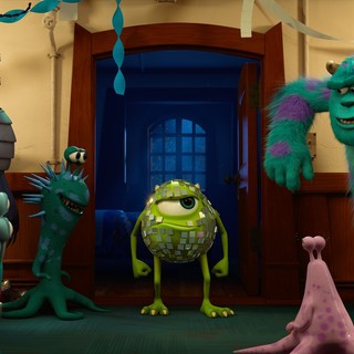 Mike Wazowski and Sulley from Walt Disney Pictures' Monsters University (2013)