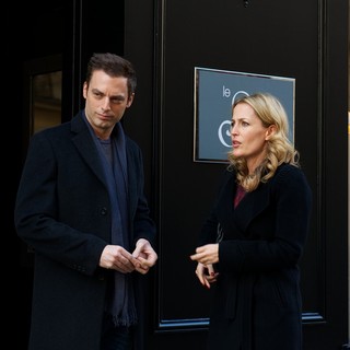 Justin Kirk stars as Miles Morgan and Gillian Anderson stars as Karen Morgan in Image Entertainment's Last Love (2013)