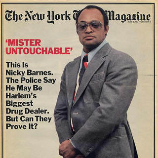 Nicky Barnes 1977 NY Times cover in MR. UNTOUCHABLE, a Magnolia Pictures release. Photo courtesy of Magnolia Pictures.