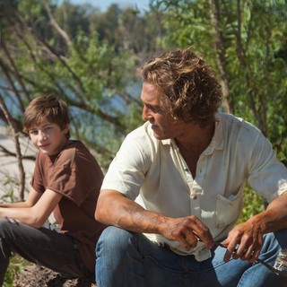 Tye Sheridan stars as Ellis and Matthew McConaughey stars as Mud in Roadside Attractions' Mud (2013)