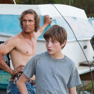 Matthew McConaughey stars as Mud and Tye Sheridan stars as Ellis in Roadside Attractions' Mud (2013)