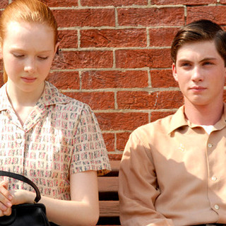 Molly C. Quinn stars as Paula and Logan Lerman stars as George Hamilton in Freestyle Releasing's My One and Only (2009)
