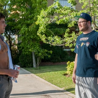 Zac Efron, Seth Rogen and Rose Byrne in Universal Pictures' Neighbors (2014)