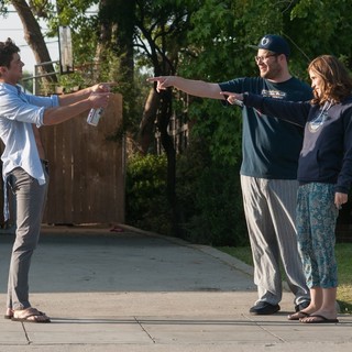 Zac Efron, Seth Rogen and Rose Byrne in Universal Pictures' Neighbors (2014)