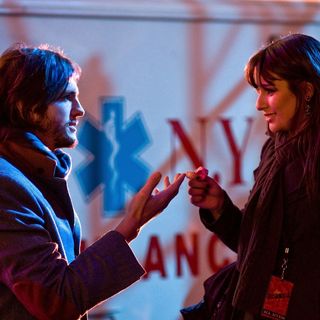 Ashton Kutcher stars as Randy and Lea Michele stars as Elise in Warner Bros. Pictures' New Year's Eve (2011). Photo credit by Andrew Schwartz.