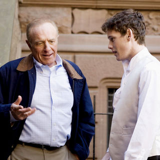 James Caan (Mr. Riccoli) and Anton Yelchin in Vivendi Entertainment's New York, I Love You (2009)