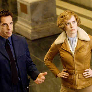 Ben Stiller stars as Larry Daley and Amy Adams stars as Amelia Earhart in 20th Century Fox's Night at the Museum 2: Battle of the Smithsonian (2009)