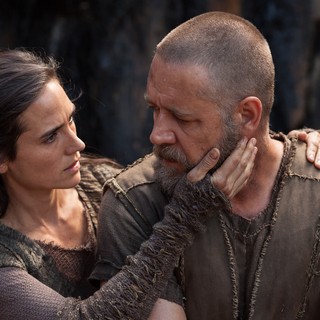 Jennifer Connelly stars as Naameh and Russell Crowe stars as Noah in Paramount Pictures' Noah (2014)