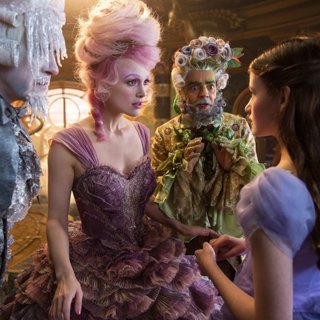 Richard E. Grant, Keira Knightley, Eugenio Derbez and Mackenzie Foy in Walt Disney Pictures' The Nutcracker and the Four Realms (2018)