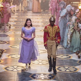 Mackenzie Foy stars as Clara and Jayden Fowora-Knight stars as Philip in Walt Disney Pictures' The Nutcracker and the Four Realms (2018)