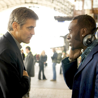George Clooney and Don Cheadle in Warner Bros.' Ocean's Twelve (2004)