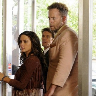 Ashley Sommers, Willem Dafoe and Matthew Page in Image Entertainment's Odd Thomas (2014)