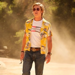 Brad Pitt stars as Cliff Booth in Sony Pictures' Once Upon a Time in Hollywood (2019)