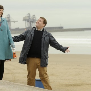 Alexandra Roach stars as Julz and James Corden stars as Paul in The Weinstein Company's One Chance (2014)