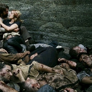 Sharlto Copley stars as John and Erin Richards stars as Sharon in Tribeca Film's Open Grave (2014)