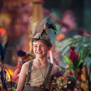 Levi Miller stars as Peter Pan in Warner Bros. Pictures' Pan (2015). Photo credit by Laurie Sparham.