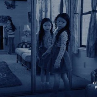 Chloe Csengery stars as Young Katie and Jessica Tyler Brown stars as Young Kristi Rey in Paramount Pictures' Paranormal Activity 3 (2011)