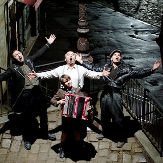 Kad Merad, Gerard Jugnot, Maxence Perrin and Clovis Cornillac in Sony Pictures Classics' Paris 36 (2009)