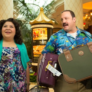 Raini Rodriguez stars as Maya and Kevin James stars as Paul Blart in Columbia Pictures' Paul Blart: Mall Cop 2 (2015)