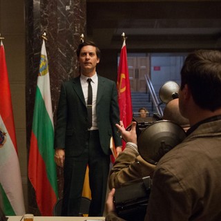 Tobey Maguire stars as Bobby Fischer in Bleecker Street's Pawn Sacrifice (2015)