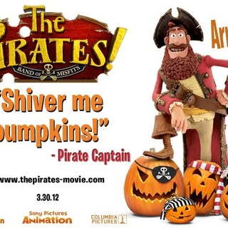 Poster of Columbia Pictures' The Pirates! Band of Misfits (2012)