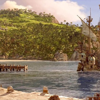 A scene from Columbia Pictures' The Pirates! Band of Misfits (2012)