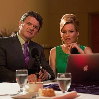 John Michael Higgins stars as John and Elizabeth Banks stars as Gail in Universal Pictures' Pitch Perfect 2 (2015)