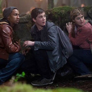 Brandon T. Jackson, Logan Lerman and Alexandra Daddario in The 20th Century Fox's Percy Jackson: Sea of Monsters (2013)