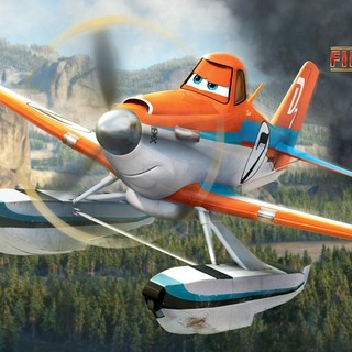 Dusty Crophopper from Walt Disney Pictures' Planes: Fire & Rescue (2014)