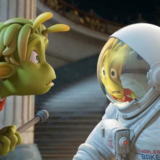 A scene from TriStar Pictures' Planet 51 (2009)