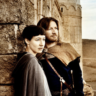 Johanna Wokalek stars as Johanna von Ingelheim and David Wenham stars as Gerold in Summit Entertainment's Pope Joan (2009)