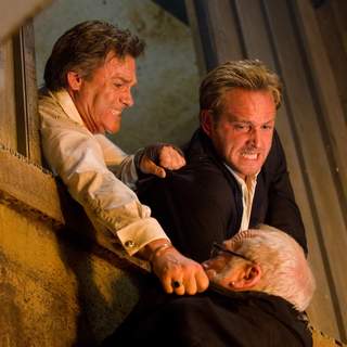 KURT RUSSELL as Robert Ramsey, JOSH LUCAS as Dylan Johns and RICHARD DREYFUSS as Richard Nelson star in Warner Bros Pictures' Poseidon (2006)