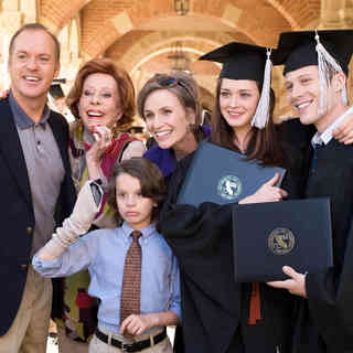 Michael Keaton, Carol Burnett, Bobby Coleman, Jane Lynch, Alexis Bledel and Zach Gilford in Fox Searchlight Pictures' Post Grad (2009). Photo credit by Suzanne Tenner.