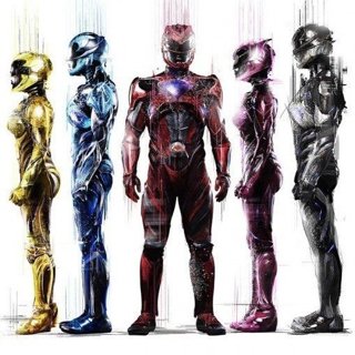 Poster of Lionsgate Films' Power Rangers (2017)
