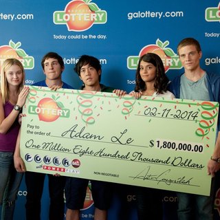 Ginny Gardner;Sam Lerner, Allen Evangelista, Sofia Black D'Elia and Jonny Weston in Paramount Pictures' Project Almanac (2015)