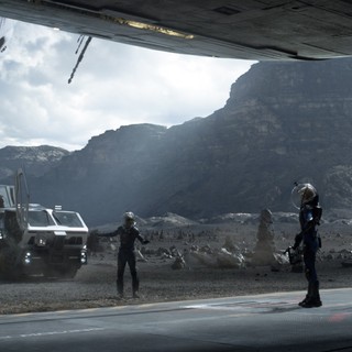 A scene from 20th Century Fox's Prometheus (2012)