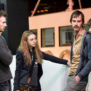 Chris Evans, Dakota Fanning, Nate Mooney and Camilla Belle in Summit Entertainment's Push (2009)