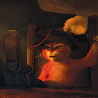 A scene from DreamWorks SKG's Puss in Boots (2011)