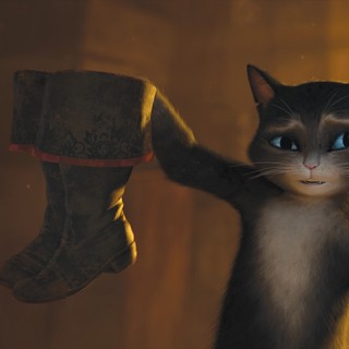 A scene from DreamWorks SKG's Puss in Boots (2011)