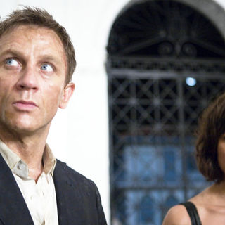 Daniel Craig stars as James Bond and Olga Kurylenko stars as Camille in Columbia Pictures' Quantum of Solace (2008)