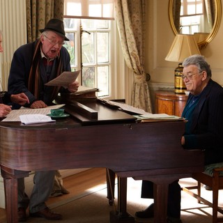 Ronnie Fox, David Ryall, Trevor Peacock and Michael Byrne in The Weinstein Company's Quartet (2013)