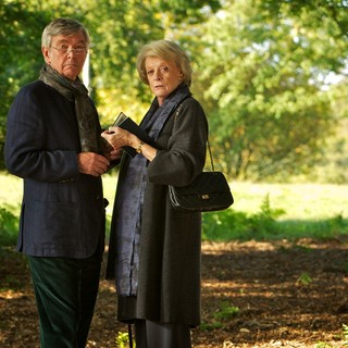 Tom Courtenay stars as Reginald Paget and Maggie Smith stars as Jean Horton in The Weinstein Company's Quartet (2013)