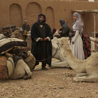 Jay Abdo stars as Fattuh and Nicole Kidman stars as Gertrude Bell in IFC Films' Queen of the Desert (2017)